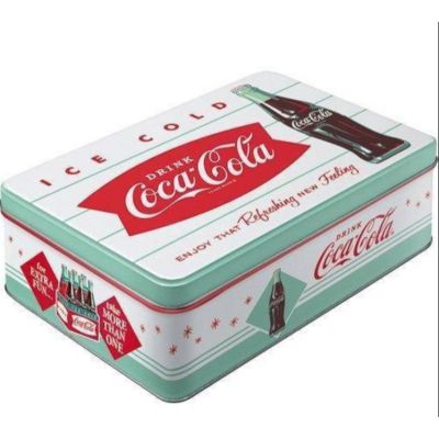 Puszka metalowa Coca Cola -  Retro Butelka